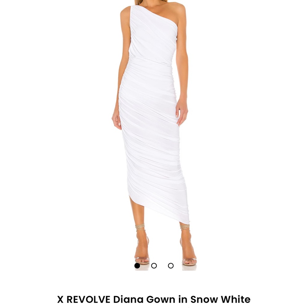 Norma Kamali fishtail dress